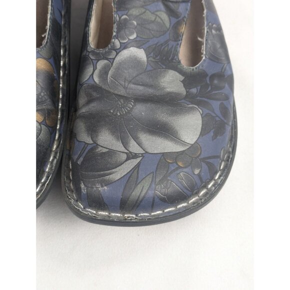 Alegria Classic Flower Slip On Mule Women Size ALG 336 Size 42 US 9.5 - Picture 3 of 13